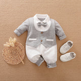 Long-Sleeve Baby Romper