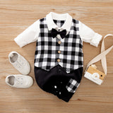 Long-Sleeve Baby Romper