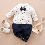 Long-Sleeve Baby Romper