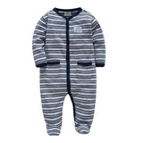 New striped baby pyjamas