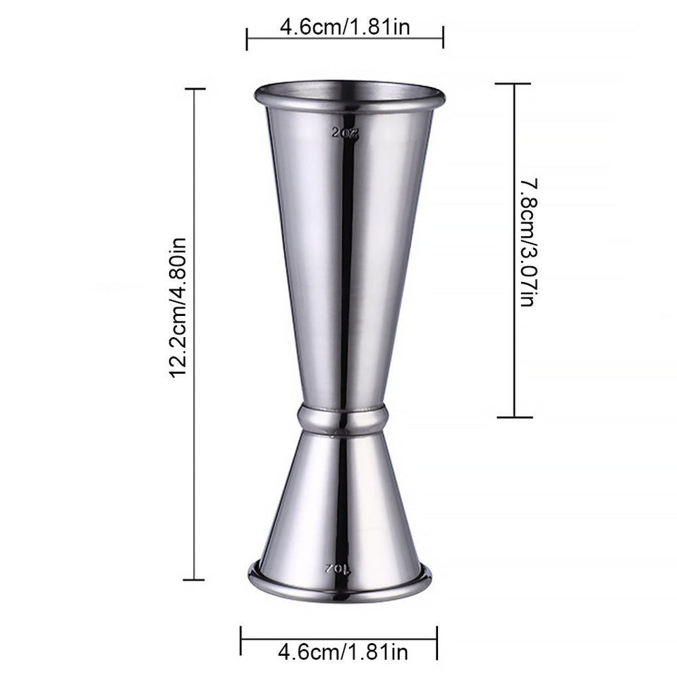 Cocktail Bar Gadget With Graduated Glassware sariiholidaycouture