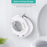 Toilet Seats for Children Baby Handles Backrest Baby Unisex Potty Training Urinal Portable Commode Pew Ring Home Supplies eprolo