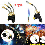 Propane Mapp Gas Blow Torch Welding Soldering Brazing Plumbers Tool 3 Tips GB sariiholidaycouture