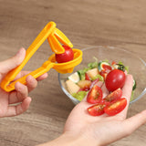 Tomato Slicer Cutter Grape Tools Cherry Kitchen Pizza Fruit Splitter Artifact Small Tomatoes Accessories Manual Cut Gadget sariiholidaycouture