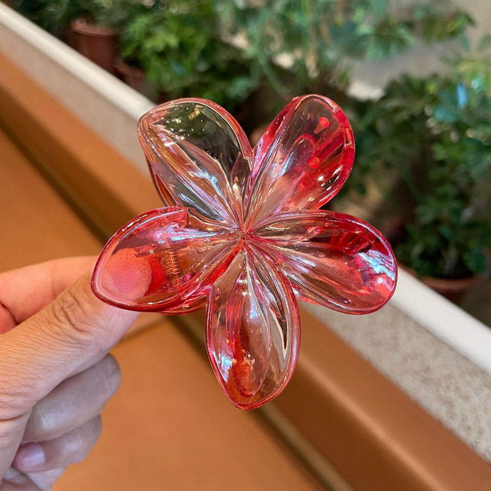 Flower Barrettes Women's Colorful Updo Gadget Hair Accessories sariiholidaycouture