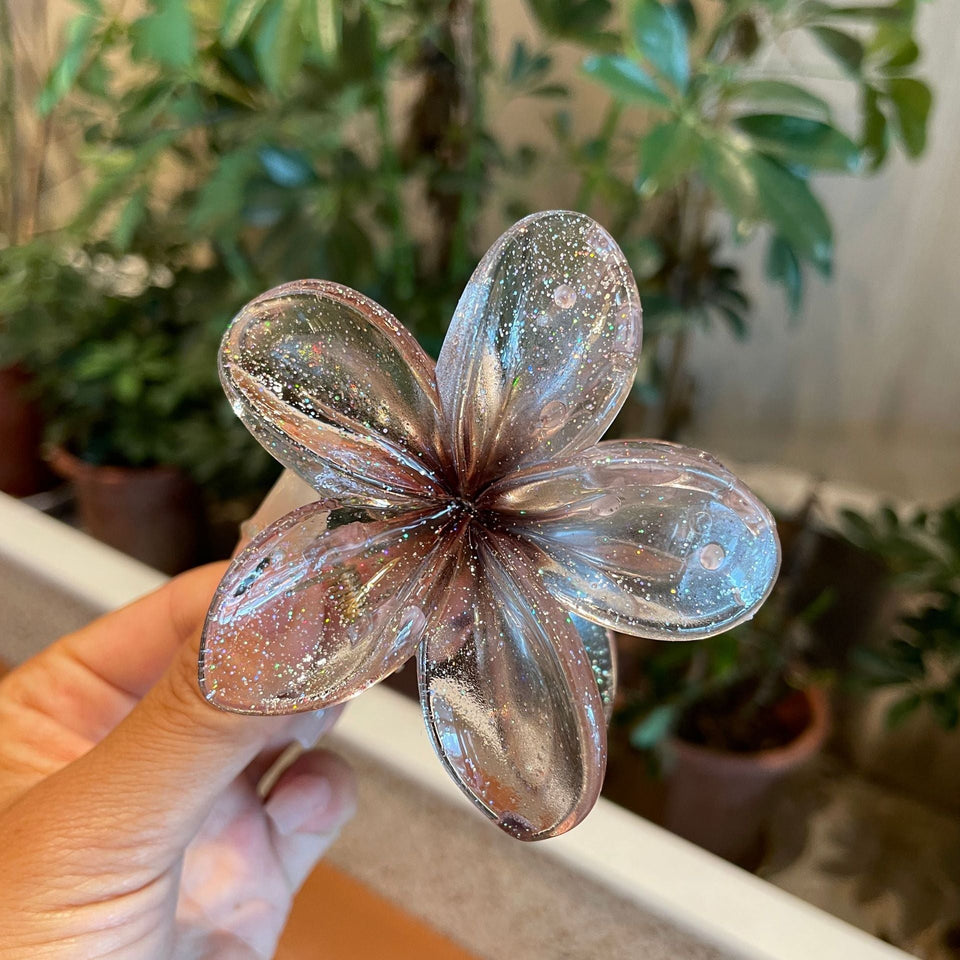 Flower Barrettes Women's Colorful Updo Gadget Hair Accessories sariiholidaycouture
