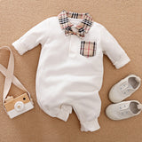 Long-Sleeve Baby Romper